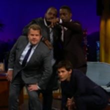 VIDEO: James Corden Forms The Next Big Boy Band With Brown, Henry, and Marsden