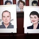 Photo Coverage: ONCE ON THIS ISLAND and ANASTASIA Composers Lynn Ahrens and Stephen Flaherty Celebrate Their! Sardi's Portraits