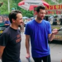VIDEO: Lin-Manuel Miranda Joins BILLY ON THE STREET to Ask New Yorkers If They're Hap