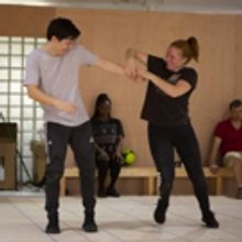 Photo Flash: Inside Rehearsal For THE CURIOUS INCIDENT OF THE DOG IN THE NIGHT-TIME…
