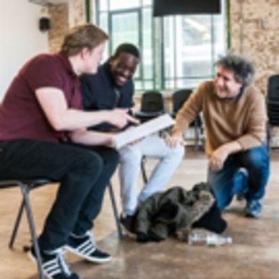 Photo Flash: Inside Rehearsal For STOP AND SEARCH