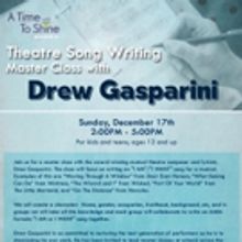 Join a Song Writing Class With Drew Gasparini