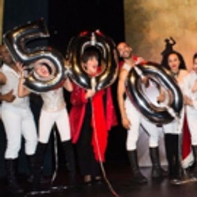Photo Flash: A Toast! SPAMILTON Celebrates 500 Performances Off-Broadway