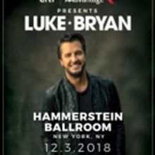 Citi / AAdvantage Presents Luke Bryan At Hammerstein Ballroom