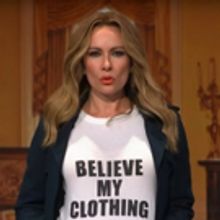 VIDEO: Laura Benanti's 'Melania Trump' Shows Off Her Full Wardrobe of Hidden Messages