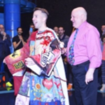 Photo Flash: Curtis Holbrook Takes Home the Gypsy Robe for SPONGEBOB SQUAREPANTS!