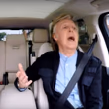 VIDEO: Watch Music Legend Paul McCartney Rock Out with James Corden on CARPOOL KARAOKE