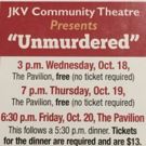 BWW Review: UNMURDERED at JKV Community Theatre At The Pavillion, Lee's Summit, MO