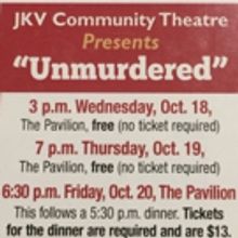 BWW Review: UNMURDERED at JKV Community Theatre At The Pavillion, Lee's Summit, MO