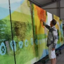 Scottsdale Airport Showcases Artistic Glass Panels