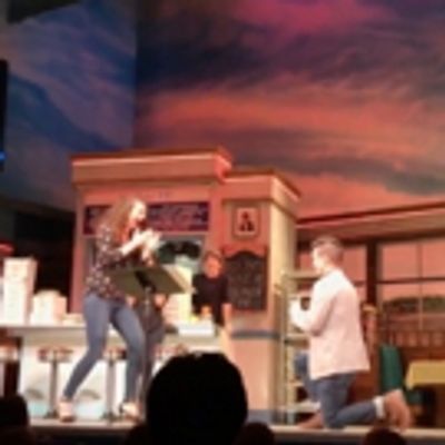 VIDEO: WAITRESS Fan Gets a Surprise Proposal Onstage!