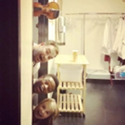 Photo Flash: More Hot Pies! SWEENEY TODD Pops in for a Two Show Day, and More Saturday Intermission Pics!