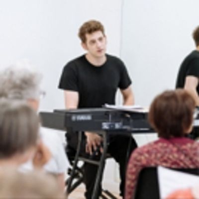 Photo Flash: Inside Rehearsal for World Premiere of Alan Bennett's ALLELUJAH!