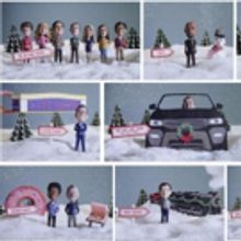 CBS Launches Playful 'Bobblehead' Holiday Campaign Featuring Series Stars