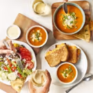Taziki's Mediterranean Caf' Launches New Tomato-Basil Soup and Grilled Pimento Cheese