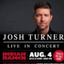 Country Hitmaker Josh Turner To Perform At Indian Ranch