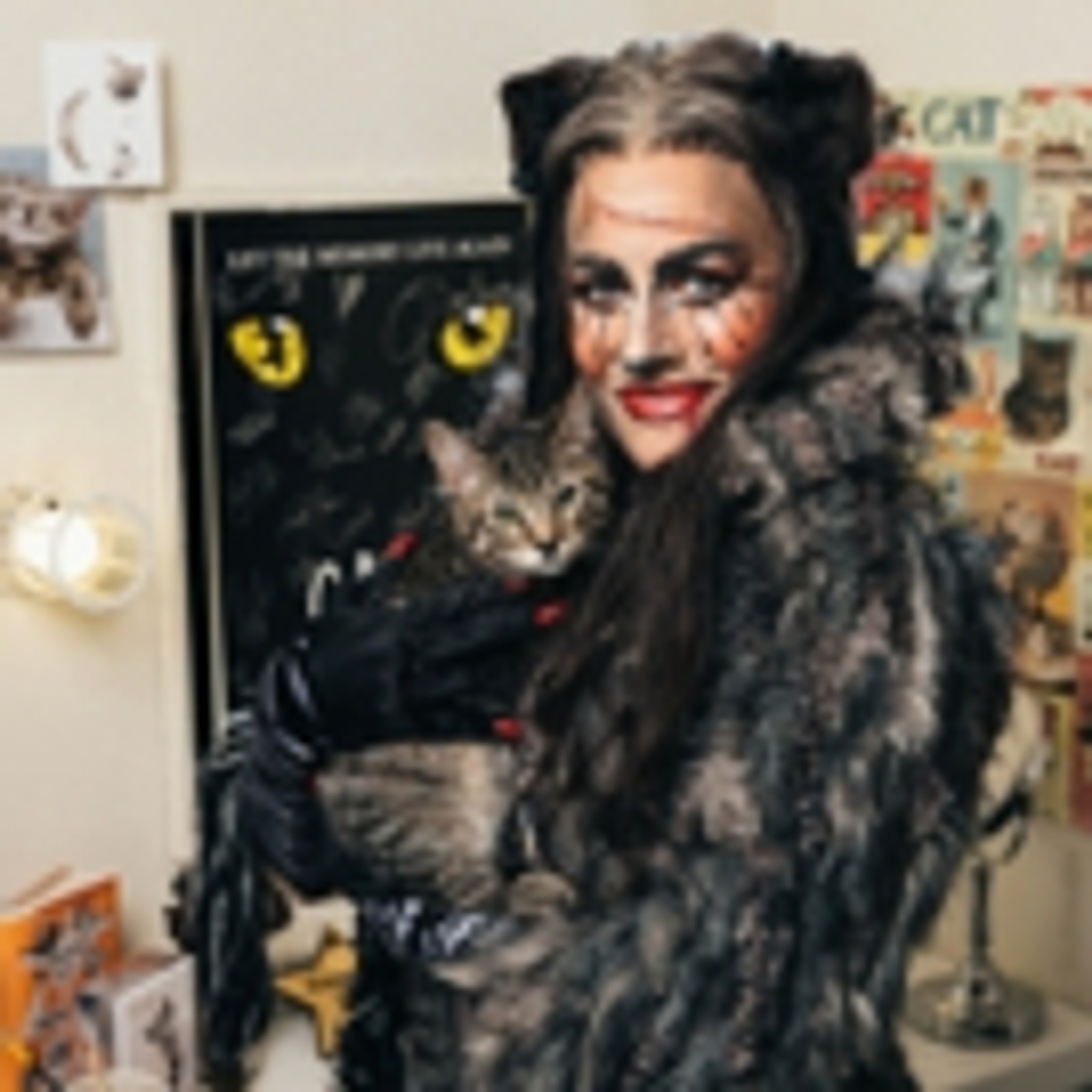 Photo Flash: Mamie Parris and the Cast of CATS Pose with Adorable, Adoptable Felines