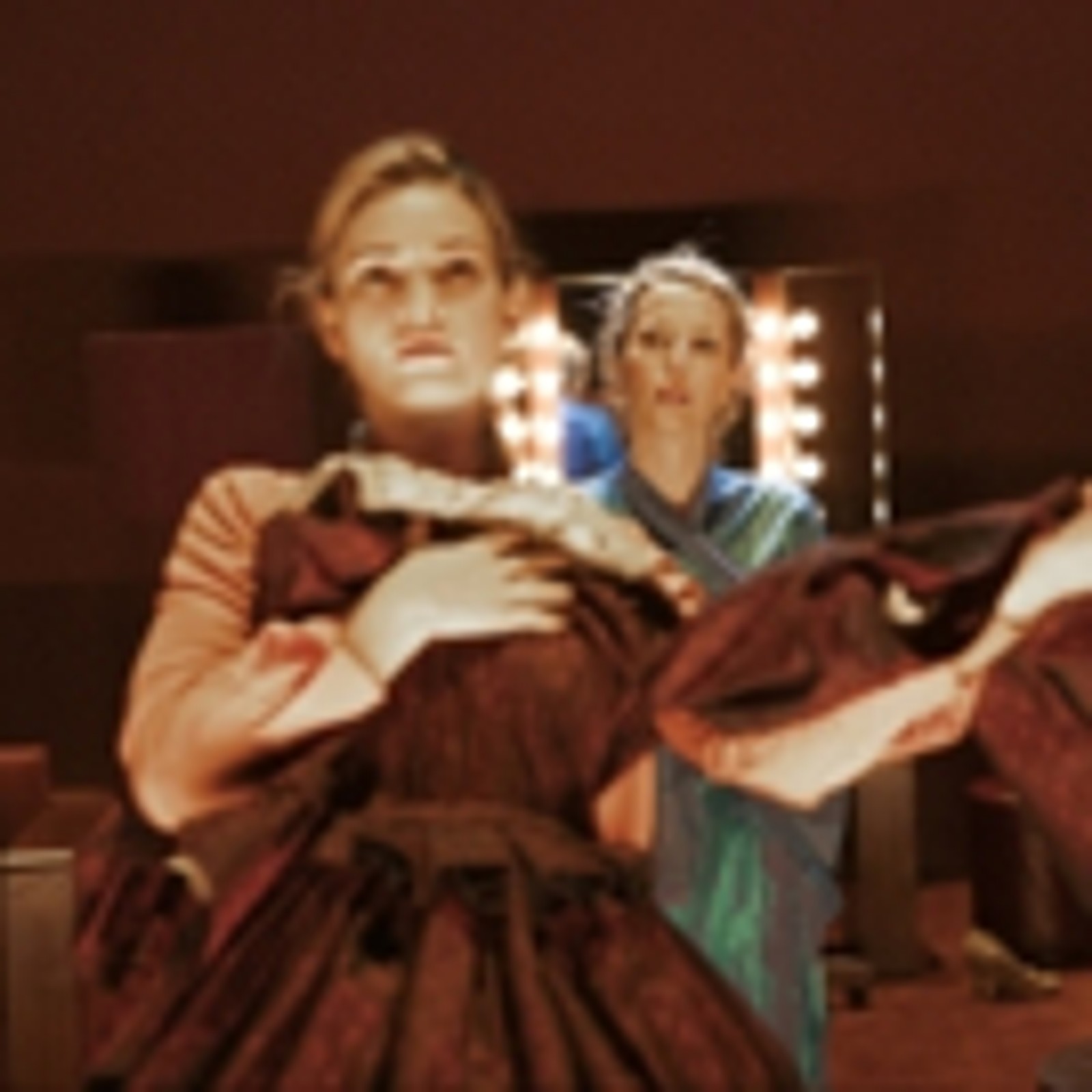 Photo Flash: Check Out More Photos of Gillian Anderson and Lily James in ALL ABOUT EV