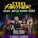 Steel Panther Announces First US Tour Dates Of 2019 WithHeavy Metal Mardi Gras Tour