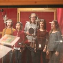 Photo Flash: Go Inside the Recording Studio with the Cast of Off-Broadway's DANCE DIV