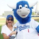 Photo Flash: Kristin Chenoweth Throws The First Pitch And Gets Her Bobblehead