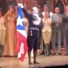 VIDEO: Lin-Manuel Miranda Waves a Puerto Rican Flag at Opening Night of HAMILTON