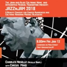 JAZZnJAM 2018: Benefit Concert Featuring Icon Charles Neville in Port Washington, NY…