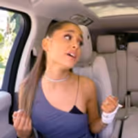 VIDEO: Ariana Grande and James Corden Sing 'Suddenly Seymour' on Carpool Karaoke Video