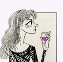 BWW Exclusive: Ken Fallin Draws the Stage - Susan Sarandon in HAPPY TALK