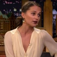 VIDEO: Alicia Vikander Won a Swedish Talent Show When She Was Eight Years Old Video