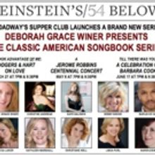 Luker, Baldwin, Ziemba & More Join CLASSIC AMERICAN SONGBOOK SERIES at Feinstein's/54