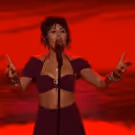 VIDEO: Kali Uchis ft. Tyler, The Creator Perform 'After the Storm' on The Tonight…