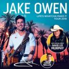 Jake Owen Announces Second Leg of LIFE'S WHATCHA MAKE IT TOUR 2018 with David Lee…