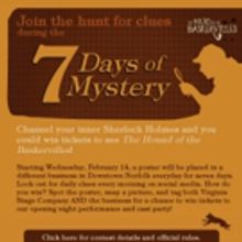 Virginia Stage Company Teams with Local Businesses for SEVEN DAYS OF MYSTERY