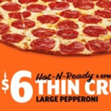 Little Caesars' Adds Thin Crust Pepperoni Pizza To Nationwide* Menu For First Time