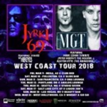 Jyrki69 Announces West Coast US Tour with MGT