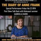Holocaust Survivor Gabriella Karin Honored Guest At Talk Back After THE DIARY OF…