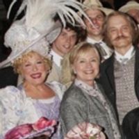 Photo: Hill-O, Dolly! Hillary Clinton Visits Bette Midler and the Cast of HELLO… Video