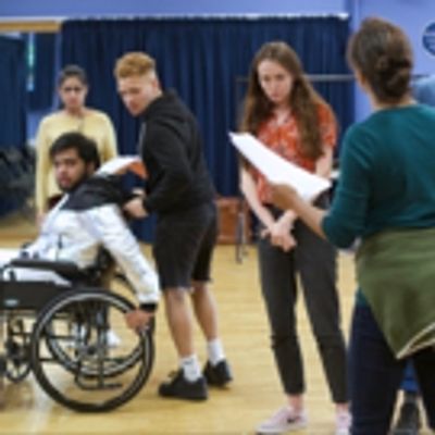 Photo Flash: Inside Rehearsal For The World Premiere Of Gurpreet Kaur Bhatti's DISHOOM