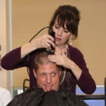 Photo Coverage: Beth Leavel and Christopher Sieber Get Hairy as Miss Hannigan Gives D