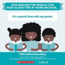 LitWorld And Scholastic Announce World Read Aloud Day 2018 And A Special…