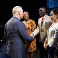 His Royal Highness The Prince Of Wales Visits The Old Vic To Mark Its Birthday