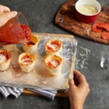 Marinas Menu: Super Bowl Dough Shot Appetizers by REYNOLDS KITCHENS