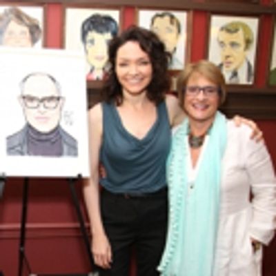 Photo Coverage: LuPone, Lenk, and Butz Help Celebrate the Unveiling of David Yazbek&#039;s Portrait at Sardi&#039;s