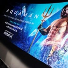 Photo Flash: Jason Momoa Surprises Fans in Times Square Before AQUAMAN Screening