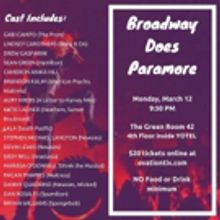 The Green Room 42 Presents 'Broadway Does Paramore'