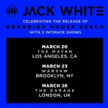 Jack White of The White Stripes Announces Intimate Shows in L.A., Brooklyn, & London