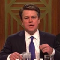 VIDEO: SNL Season Premiere Tackles Kavanaugh Hearing With Matt Damon Video