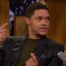 VIDEO: Trevor Noah Turns President Trump's 'Knife Crimes' Comments into a New Reggae…