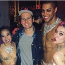 Photo: Jonathan Groff Visits Company XIV's CINDERELLA